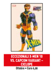 ECCEZIONALI X-MEN 10 VARIANT VS CAPCOM CICLOPE
