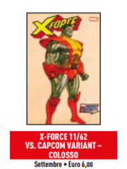 X-Force 62/11 VARIANT VS CAPCOM COLOSSO