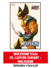 Wolverine 464/09 VARIANT VS CAPCOM WOLVERINE