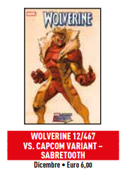 Wolverine 467/12 VARIANT VS CAPCOM SABRETOOTH