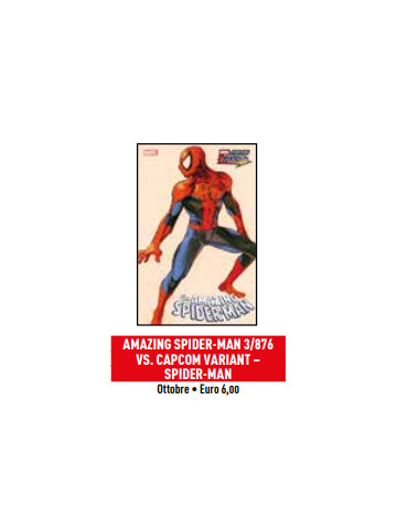 Spider-Man 876/03 VARIANT VS CAPCOM SPIDER-MAN