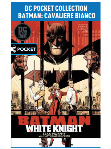 DC POCKET COLLECTION BATMAN CAVALIERE BIANCO