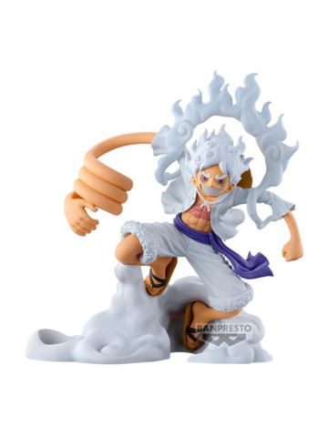 ONE PIECE - MONKEY.D.LUFFY GEAR 5 - STATUA 10CM