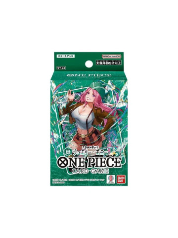 Starter Deck Green Jewelry Bonney One Piece Card Game ST 24