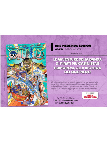 ONE PIECE NEW EDITION 108