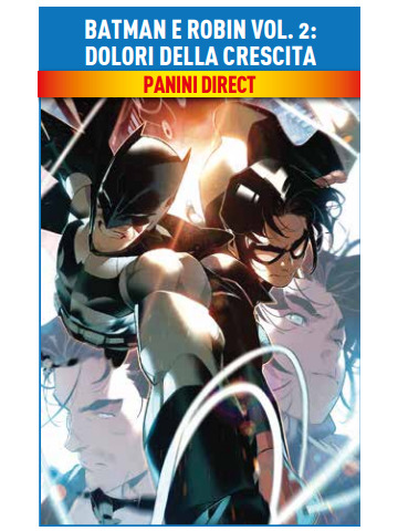 DC REBIRTH COLLECTION BATMAN E ROBIN VOLUME 02 DOLORI DELLA CRESCITA