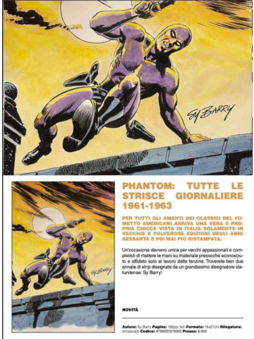 Phantom Tutte Le Strisce Giornaliere 01 1961 - 1963