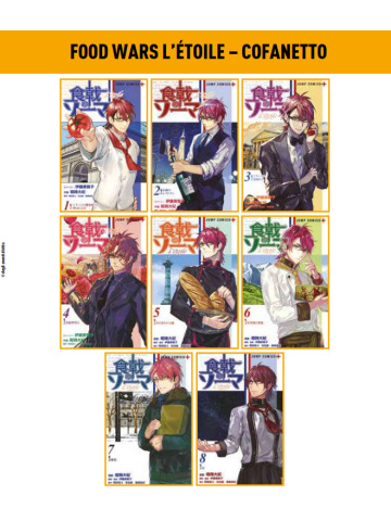 FOOD WARS L`ETOILE COFANETTO VOLL. 1-8