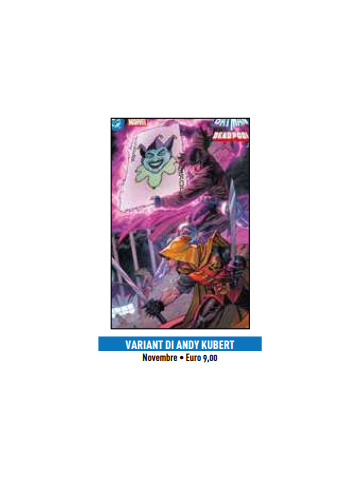 BATMAN/DEADPOOL VARIANT DI ANDY KUBERT