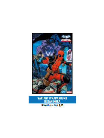 BATMAN/DEADPOOL VARIANT WRAPAROUND DI DAN MORA