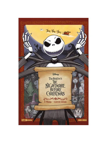 THE NIGHTMARE BEFORE CHRISTMAS IL MANGA COLORED EDITION VOLUME UNICO