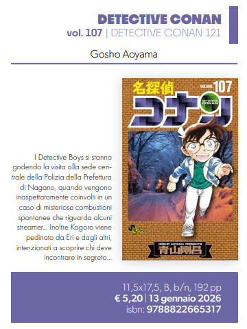 Detective Conan (Star Comics) 107