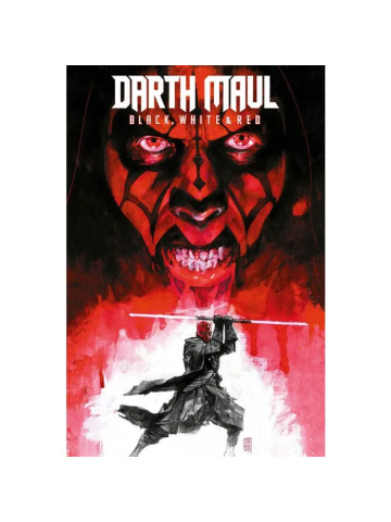 DARTH MAUL BLACK WHITE & RED VOLUME UNICO