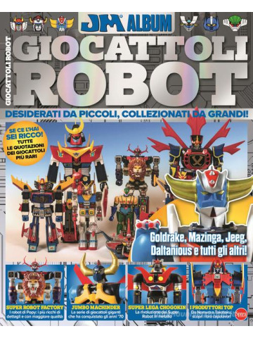 JAPAN MAGAZINE ALBUM - GIOCATTOLI ROBOT