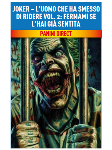 DC REBIRTH COLLECTION JOKER L`UOMO CHE HA SMESSO DI RIDERE 02 FERMAMI SE L`HAI GIÀ SENTITA