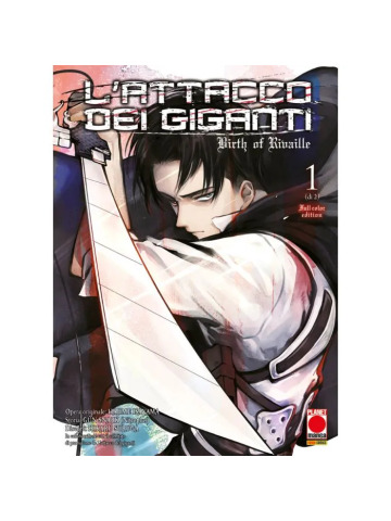 L`ATTACCO DEI GIGANTI BIRTH OF RIVAILLE FULL COLOR EDITION 01