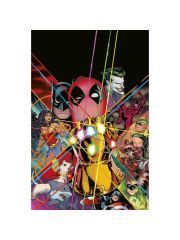 DEADPOOL/BATMAN MARVEL/DC  VARIANT DI RUSSELL DAUTERMAN