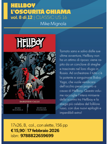 HELLBOY 08 L'OSCURITA CHIAMA