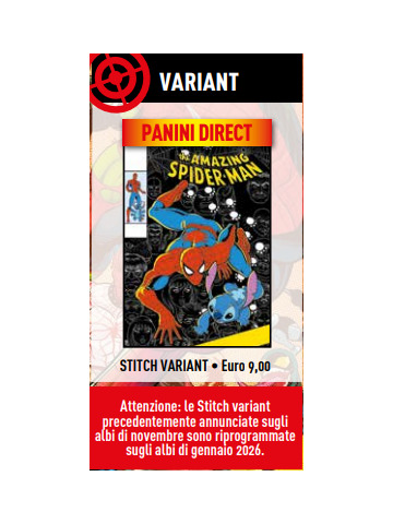 Spider-Man 882/09 STITCH VARIANT