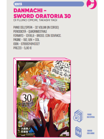 DANMACHI SWORD ORATORIA 30