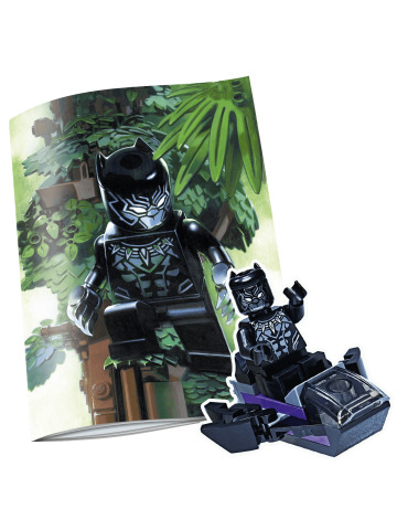LEGO AVENGERS COMIC SPECIAL 01 BLACK PANTHER + JET - REGULAR