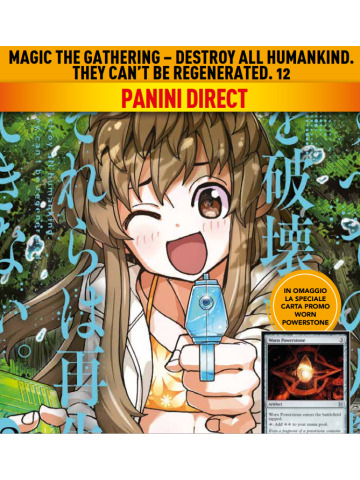 MAGIC THE GATHERING DESTROY ALL HUMANKIND THEY CAN`T BE REGENERATED 12 + WORN POWERSTONE