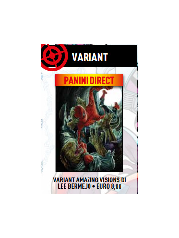 Spider-Man 885/11 VARIANT AMAZING VISIONS DI LEE BERMEJO