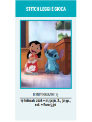 DISNEY MAGAZINE STITCH LEGGI E GIOCA