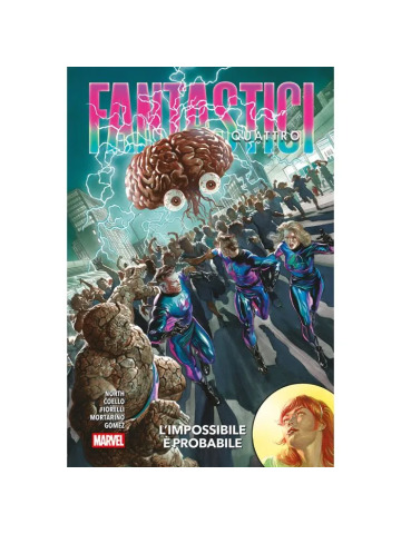 Marvel Collection FANTASTICI QUATTRO DI R. NORTH 03 L`IMPOSSIBILE E` PROBABILE