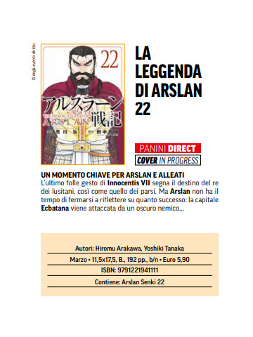 La Leggenda Di Arslan 22