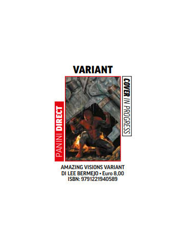 Spider-Man 886 AMAZING VISIONS VARIANT DI LEE BERMEJO