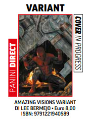 Spider-Man 886 AMAZING VISIONS VARIANT DI LEE BERMEJO