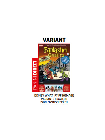 Spider-Man 886 DISNEY WHAT IF? FF HOMAGE VARIANT