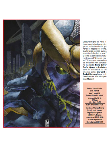 MARVEL POCKET THANOS L`ASCESA