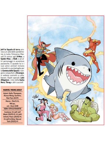 Marvel Young Adult MI CHIAMO JEFF AMICI & RIVALI