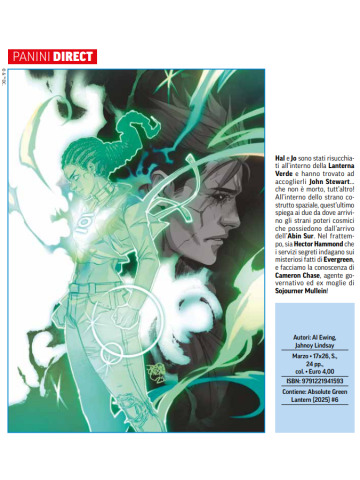 ABSOLUTE LANTERNA VERDE 06