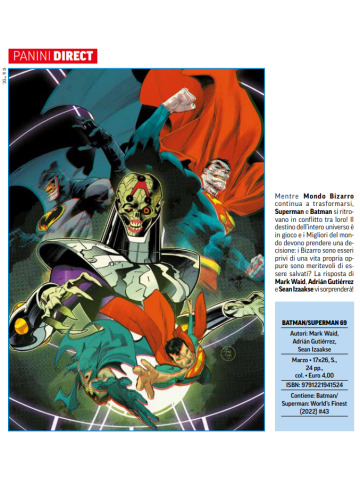 Batman Superman I Migliori Del Mondo 69/38