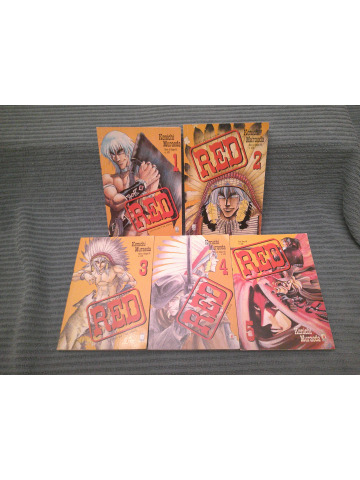 red( storie di kappa,star comics,2002-2003)  da n°1 a n°5