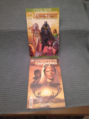 comics u.s.a.n°19-20"x-men-tempesta e pantera nera:il matrimonio"(marvel italia 2007-2009)