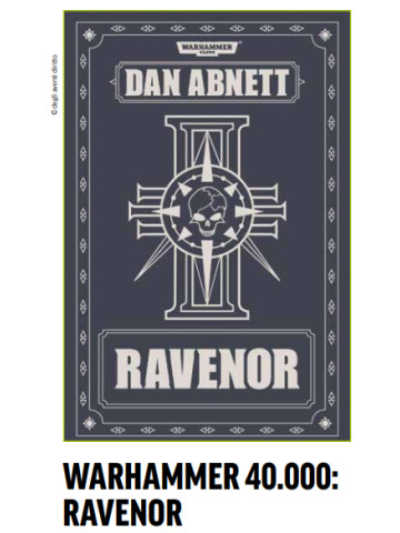 WARHAMMER 40.000  ROMANZI RAVENOR