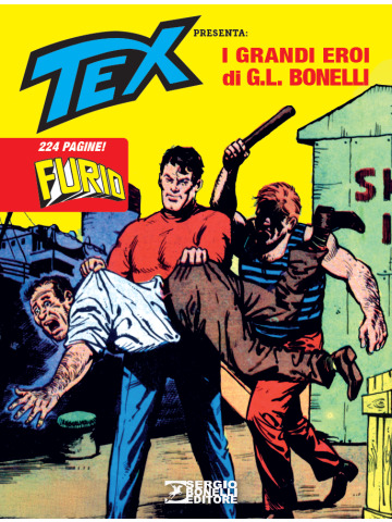 AVVENTURA MAGAZINE 2026 TEX PRESENTA: I GRANDI EROI DI G.L. BONELLI L'UOMO D'ACCIAIO COLPISCE ANCORA