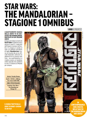 STAR WARS THE MANDALORIAN OMNIBUS STAGIONE 01