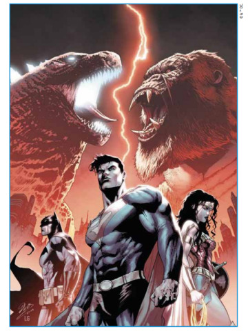 DC COLLECTION JUSTICE LEAGUE VS. GODZILLA VS. KONG 02 L`ERA DEI MOSTRI