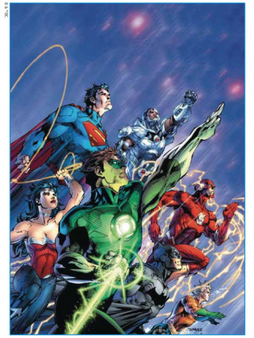 DC AUTHOR LIBRARY JUSTICE LEAGUE LE ORIGINI