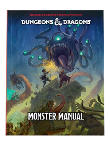 Gioco Di Ruolo Gdr D&D 5.0 - MONSTER MANUAL 2024 - HARD COVER - ITA