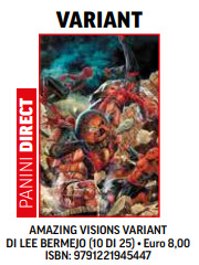 Spider-Man 891/15 AMAZING VISIONS VARIANT DI LEE BERMEJO