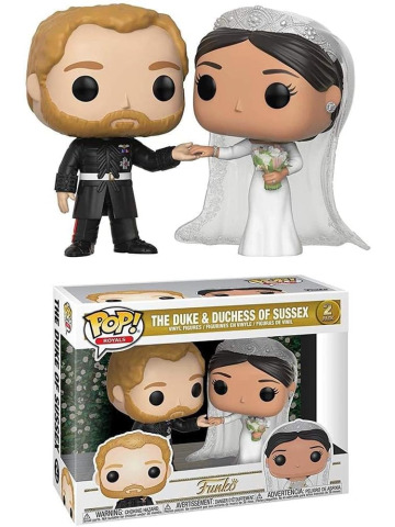 Funko Pop Royal " The Duke & Duchess of Sussex "