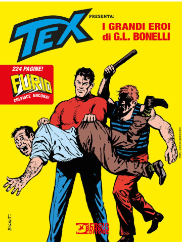 AVVENTURA MAGAZINE 2026 TEX PRESENTA: I GRANDI EROI DI G.L. BONELLI L'UOMO D'ACCIAIO COLPISCE ANCORA