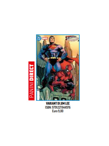SUPERMAN/SPIDER-MAN 01 VARIANT DI JIM LEE