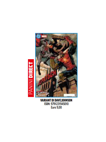 SUPERMAN/SPIDER-MAN 01 VARIANT DI DAVE JOHNSON